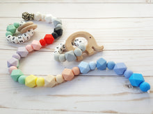 Load image into Gallery viewer, Colorful personalized baby teether